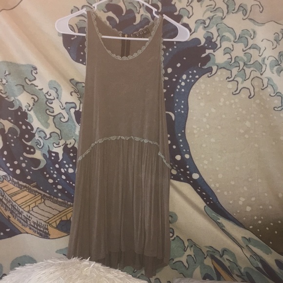 Tops - "POL" Rustic Green Tank